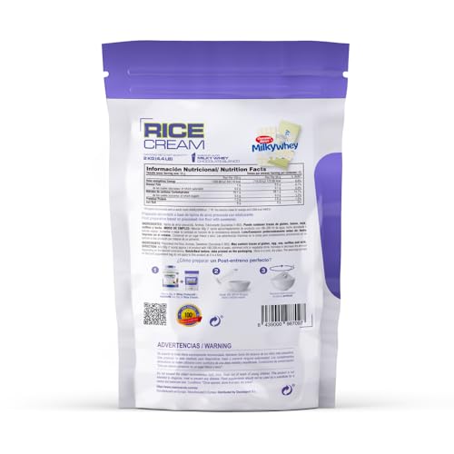 Crème de Riz Fitness MM Supplements - Source de Glucides pour Sportifs - Pot de 2 kg - Mélangeable avec les Protéines - 