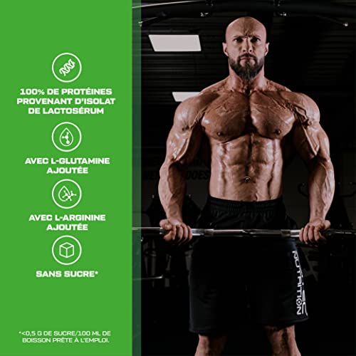 Scitec Nutrition 100% Whey Isolate Vanille - Protéine Pure sans Sucre ni Gluten - Athlètes et Fitness Enthusiasts - Prêt